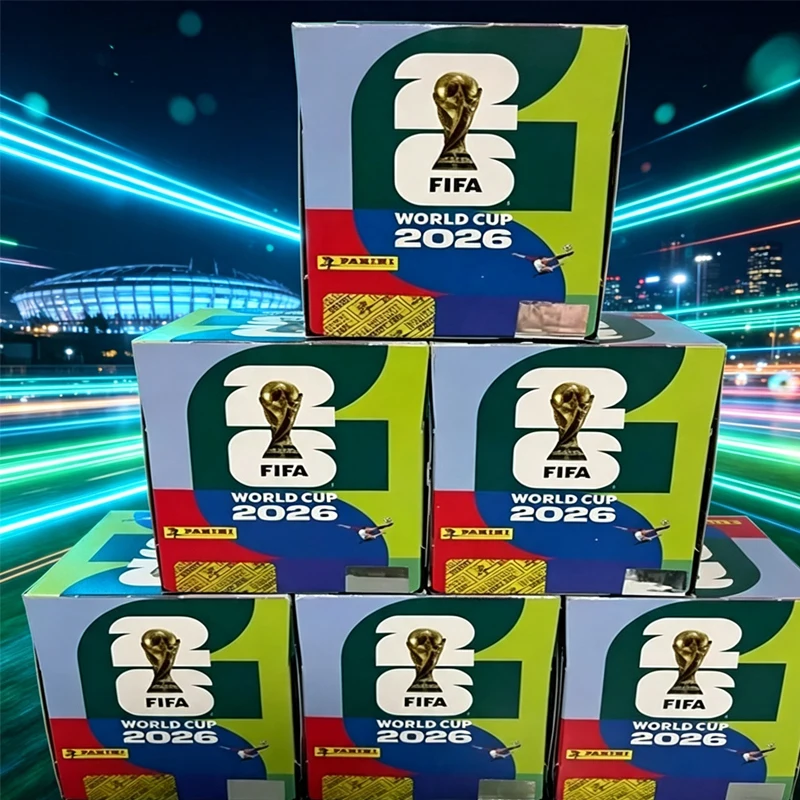 In/; Stock New 2026 Panini World Cup Sticker/' Pack Panini Soccer Card Soccer Memorabilia Collection Panini Football Cards Gifts