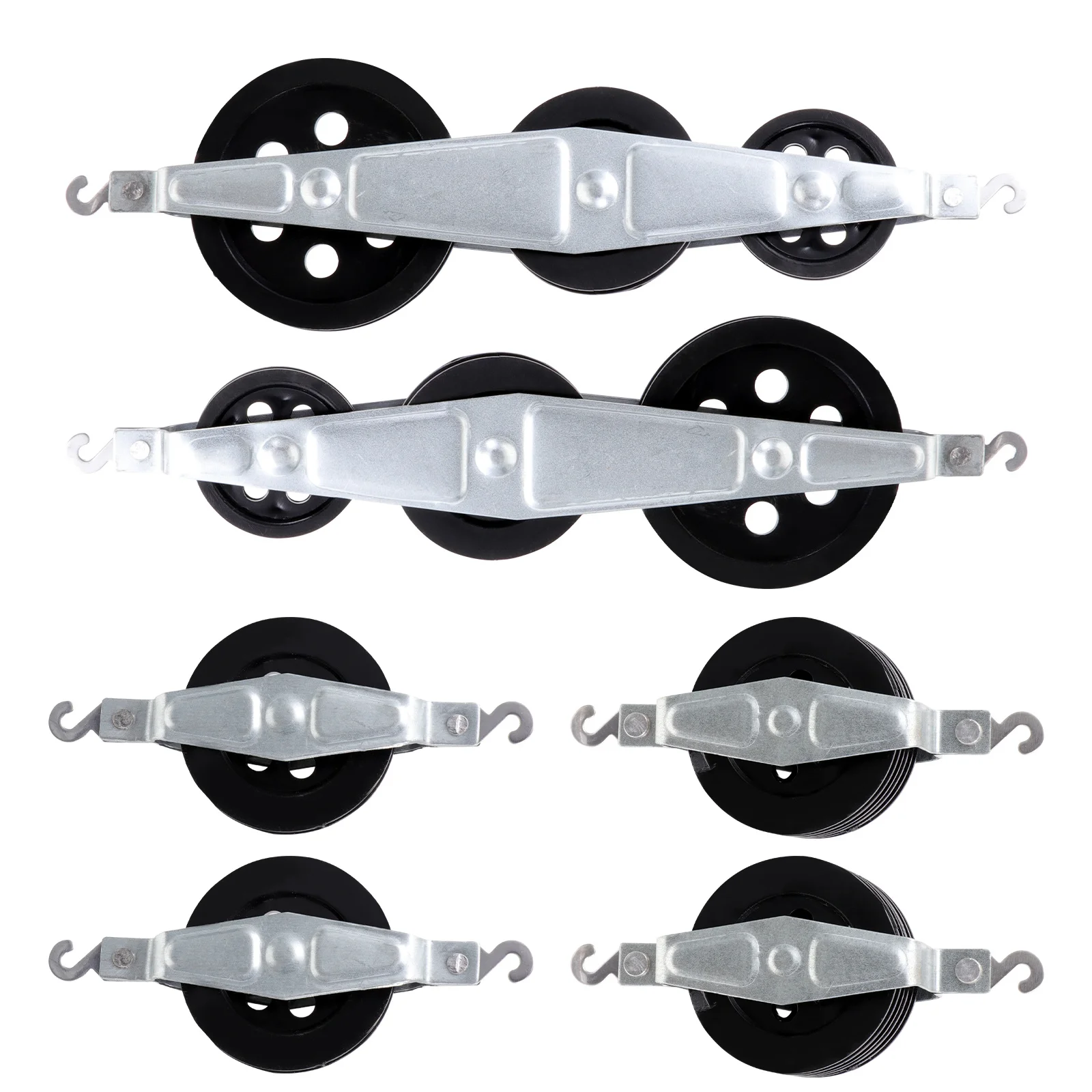 

1Set Demo Pulley Block Set Sturdy Plastic Pulley for Mechanical Advantage Energy Conservation Classroom Education