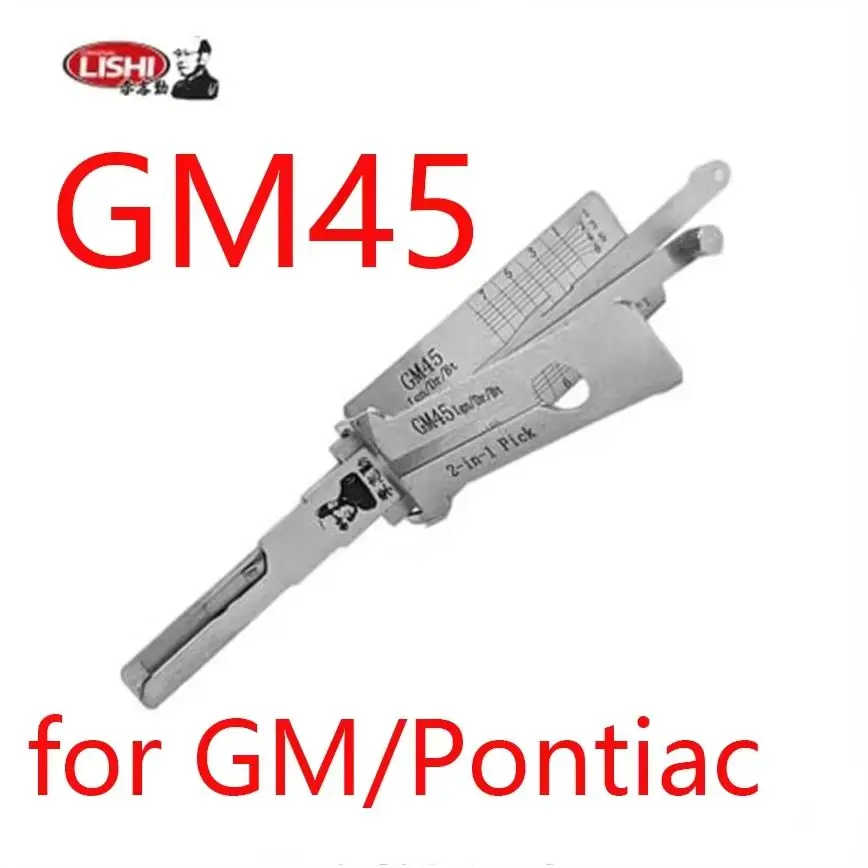 

2026 Lishi 2-in-1 Pick/Decoder Tool for GM Pontiac G8 GM45 Locksmith Professional Automotive Entry System