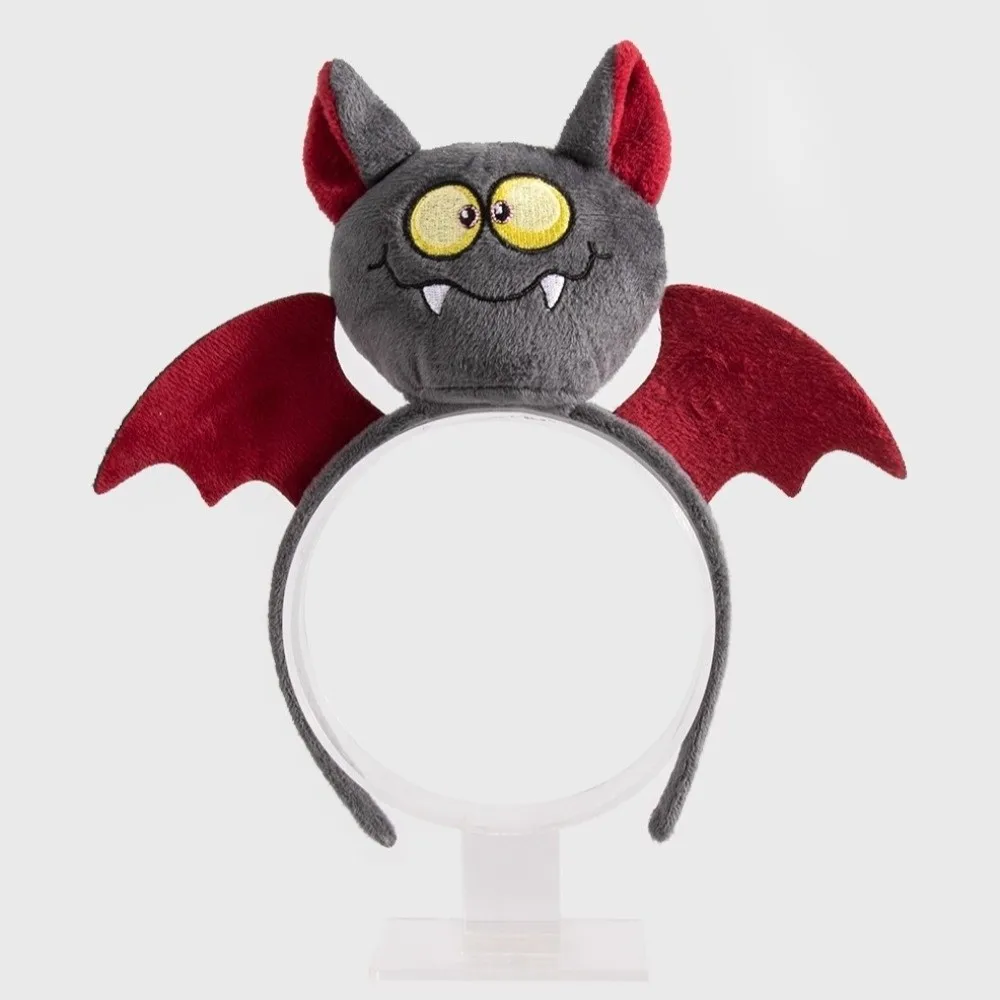 참신 호박 할로윈 머리띠 해골 박쥐 할로윈 머리 후프 유령 플러시 Catoon Hairband 축제 장식