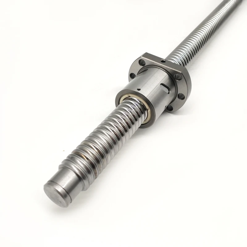 1set Left thread ball screw of left thread SFU2505 500/600/800/900/1000/1500mm with ball nut  standard end machined for BK/BF20