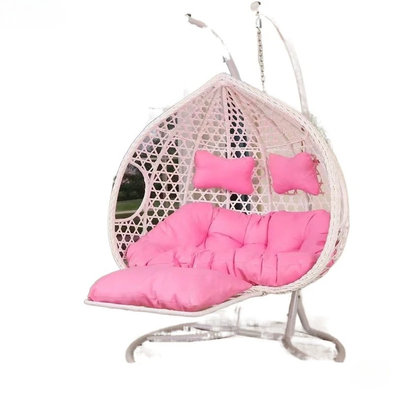 hammock, wrought iron outdoor hanging chair, swing, indoor lazy rattan chair, household bird's nest cradle, courtyard, outdoor
