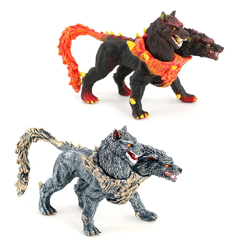 Hellhound Action Figures Creative Lifelike Norse Mythology Garm Hellhound Model Pvc High Quality Model