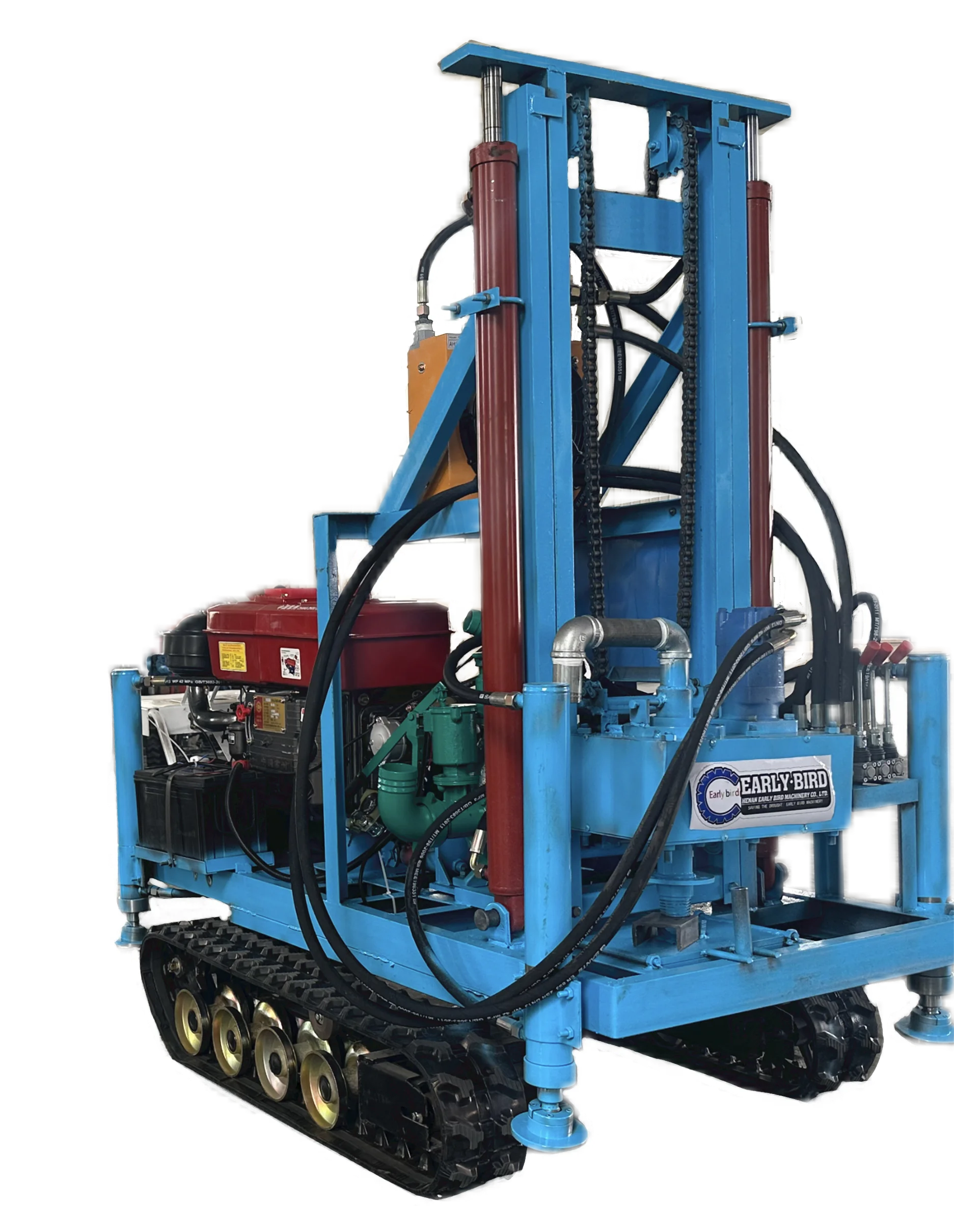 

2025200m 300m 350m 600 m Track Mounted Rotary Water Well Drilling Rig Machine/mine Drilling Rig