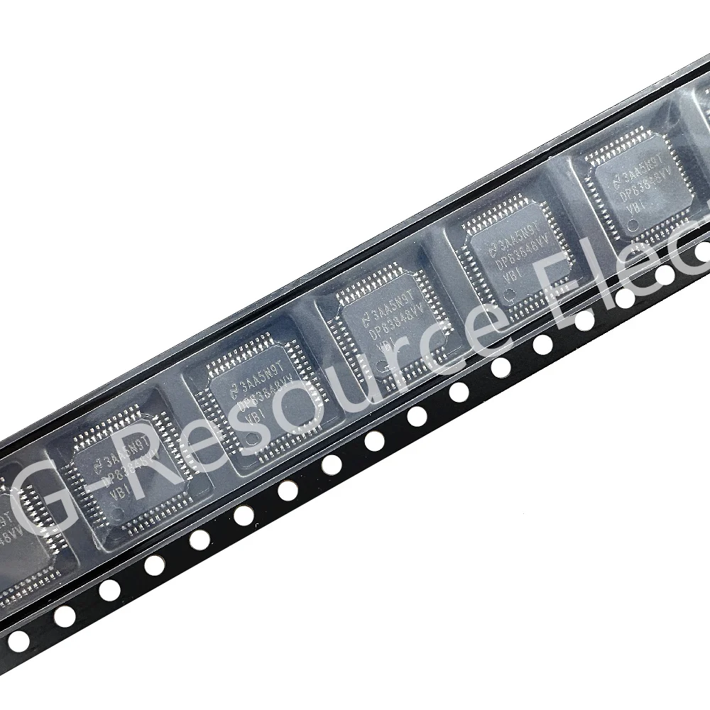 (10 pcs) DP83848IVVX/NOPB (Marking DP83848VVVBI) LQFP-48 (7x7) 10/100 Ethernet PHY Transceiver MII/RMII DP83848