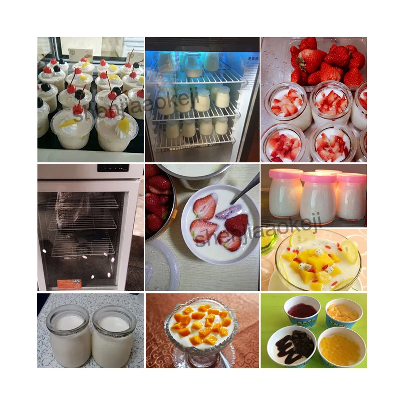 Thương Mại Sữa Chua Lên Men Máy 100L Lớn Lên Men Tủ Máy Làm Sữa Chua Tự Động Làm Sữa Chua Lên Men Xe Tăng 220V