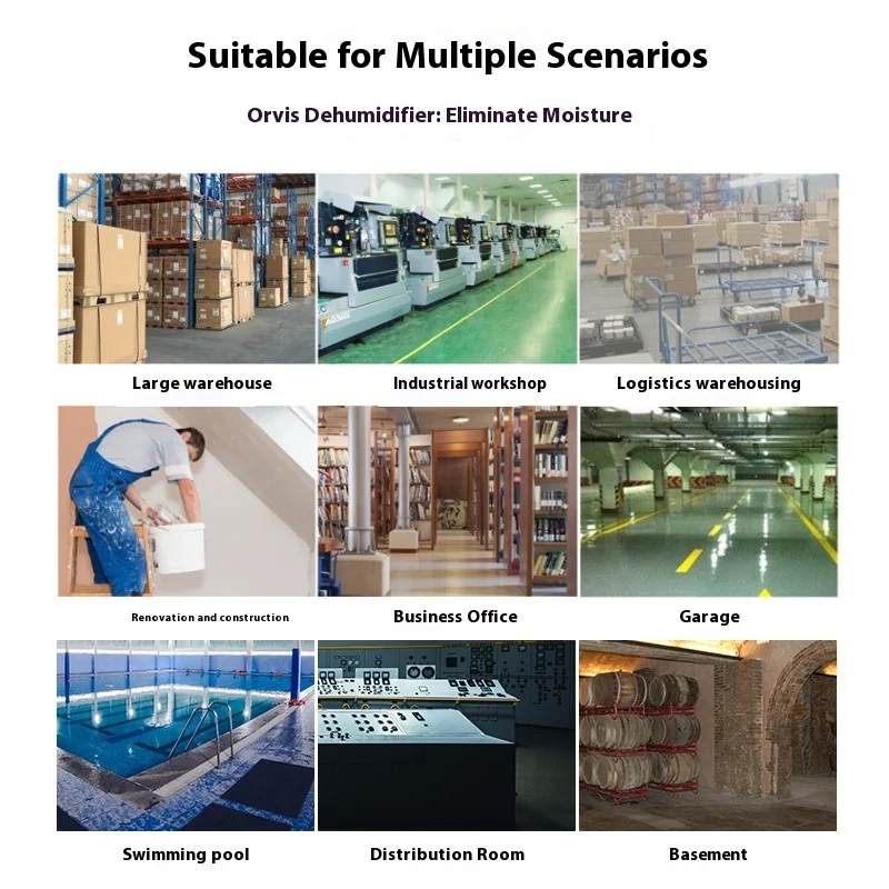 Processamento de alimentos produtos aquáticos secagem dispositivo duplo personalizado industrial anti-corrosão desumidificador construção de metal para