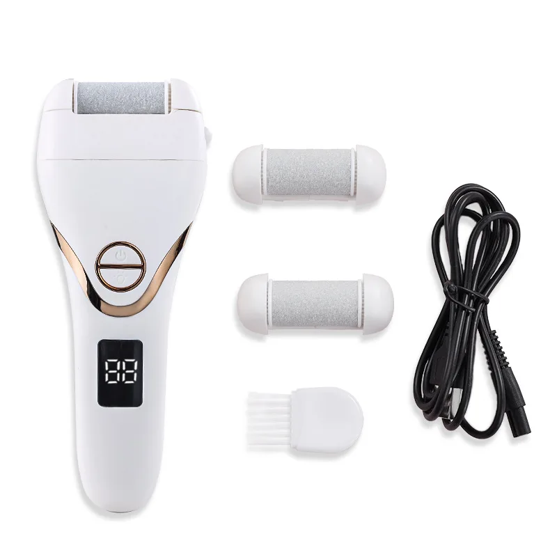Electric Foot Callus Remover Machine Nano Foot Scrubber Set USB Rechargeable Pedicure Foot File for Professional Feet Care