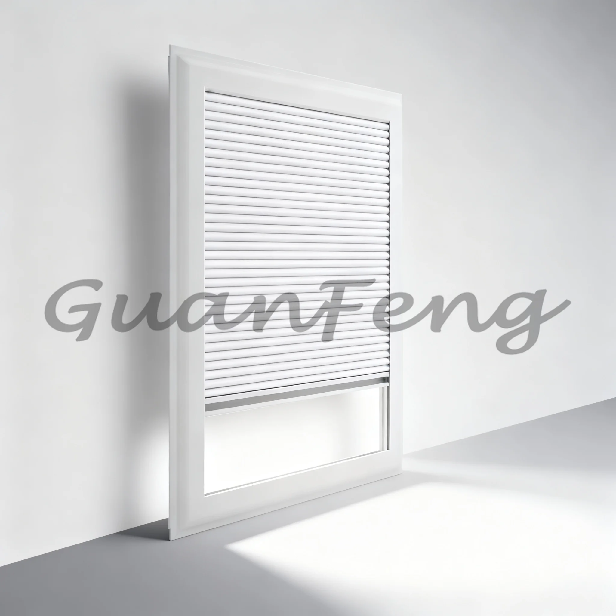 Cordless Day Night Honeycomb Cellular Shade, Built-in/External Window Frame Mount, Top-Down Bottom-Up Sunshade
