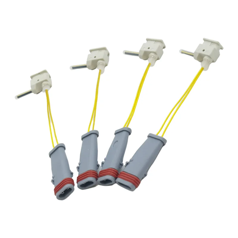 2115400717 New Brake Pad Wear Sensor-4Pcs For Mercedes-Benz E-Class W211 E320 E350 E500 E55 AMG CLS-Class C219 CLS500 CLS55 AMG