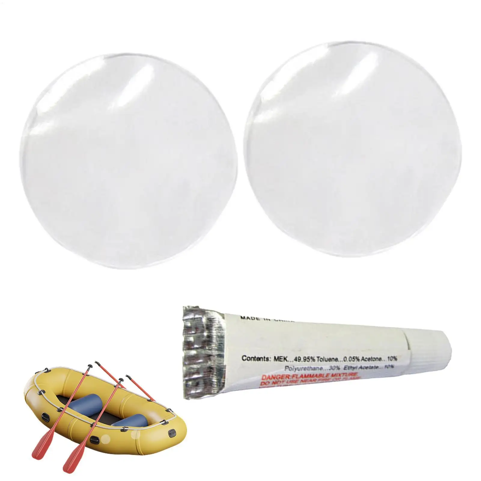 Pond Mend Glue Pvc Glue Waterproof Strong Bonding Liquid Mend for Inflatable Ponds Air Mattresses Waterbeds Inflatable Chairs