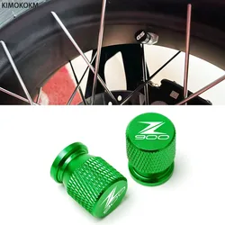 2Pcs Motorcycle CNC Aluminum Accessories Tire Valve Air Port Stem Cover Caps Z900 For Kawasaki Z 900 2017 2018 2019 2020