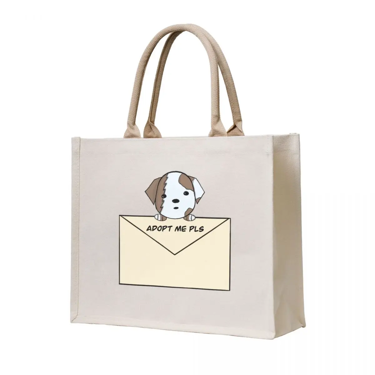 

Puppy looking for owner Tote Bag tote bag woman the tote bag canvas bags