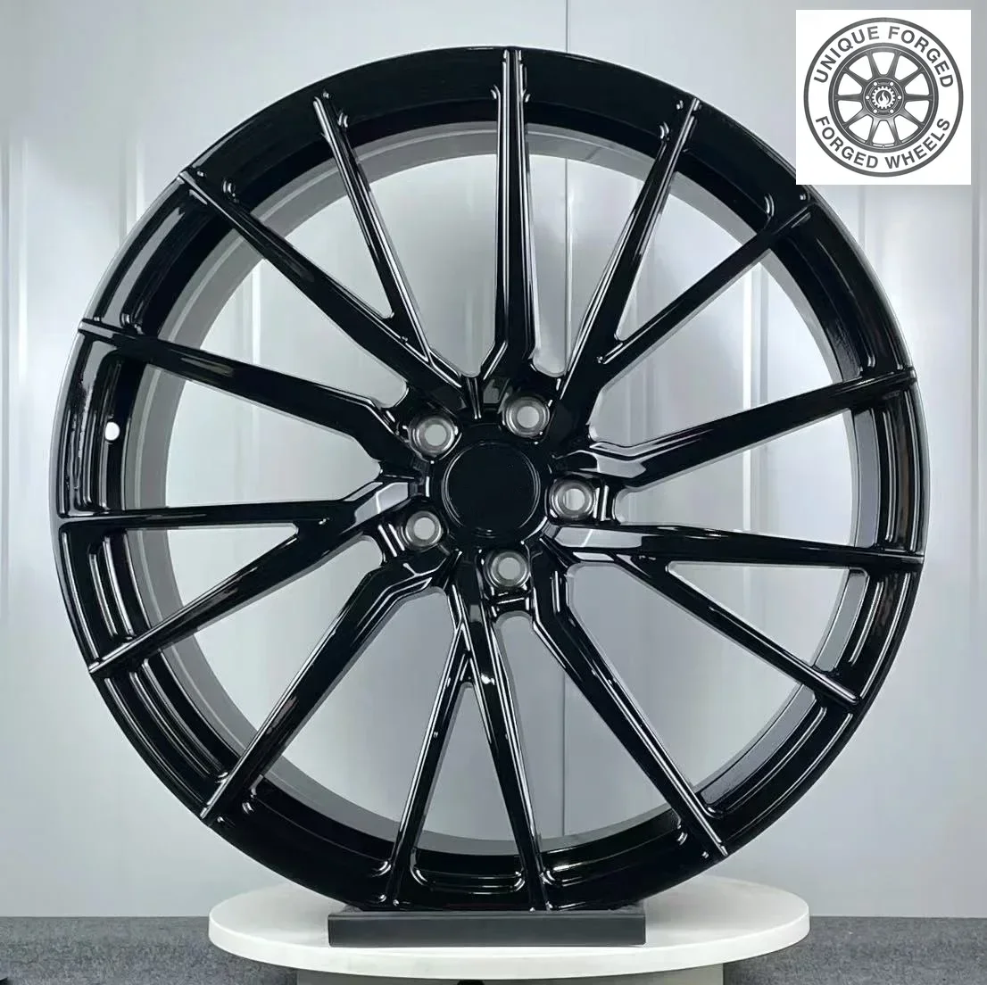 

Forged Multi Spokes Wheels 19 20 21 22 23 Inch Black Alloy Wheels Rims