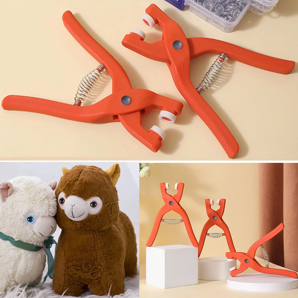 

Animal Eyes Making Supplies Tool for DIY Stuffed Animal Eyes Safety Eye Snapper Tool for Crocheting Safety Eyes