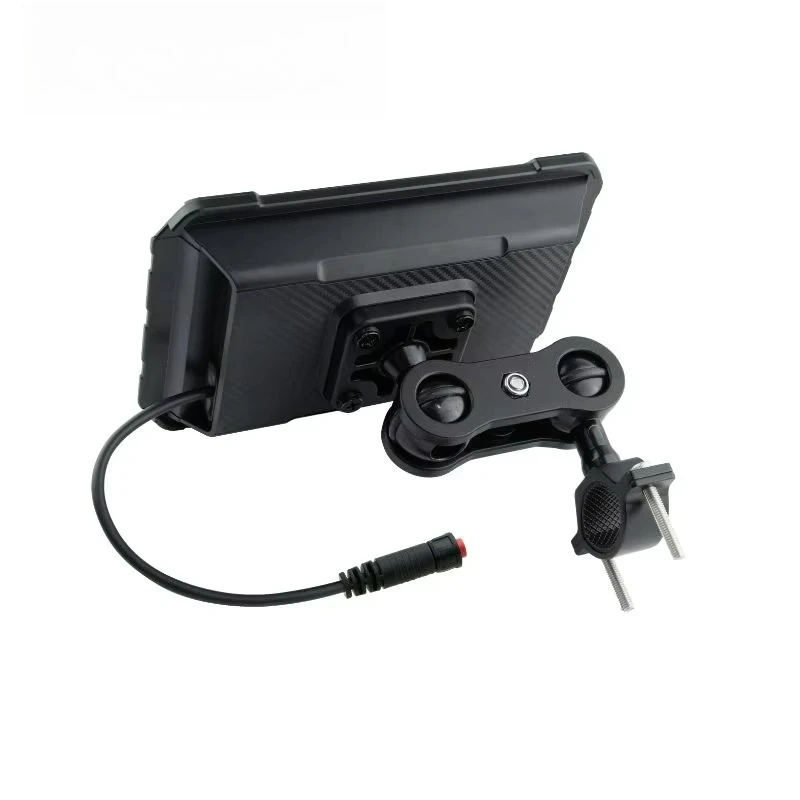 M2A 5-inch waterproof touchscreen car and motorcycle radio, 5G Bluetooth 5.0 dual mode, 3106IC for navigation/calls/music/SIRI