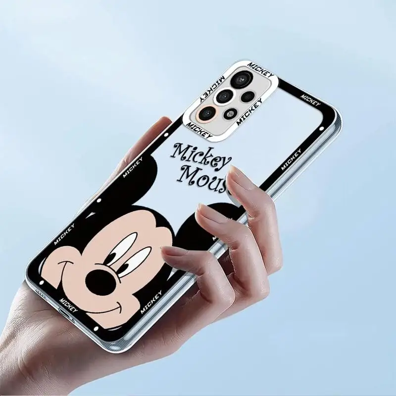 Disney Mickey Minnie Mouse phone Case for Samsung Galaxy A13 A14 A15 A23 4G 5G A24 A25 A33 A34 A53 A54 A73  Cover