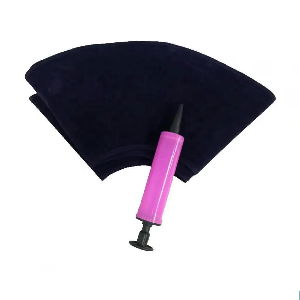 وسادة Coccyx قابلة للنفخ على شكل كعكة مع مضخة هواء لتخفيف آلام البواسير وأريكة المكتب واستخدام السيارة #6