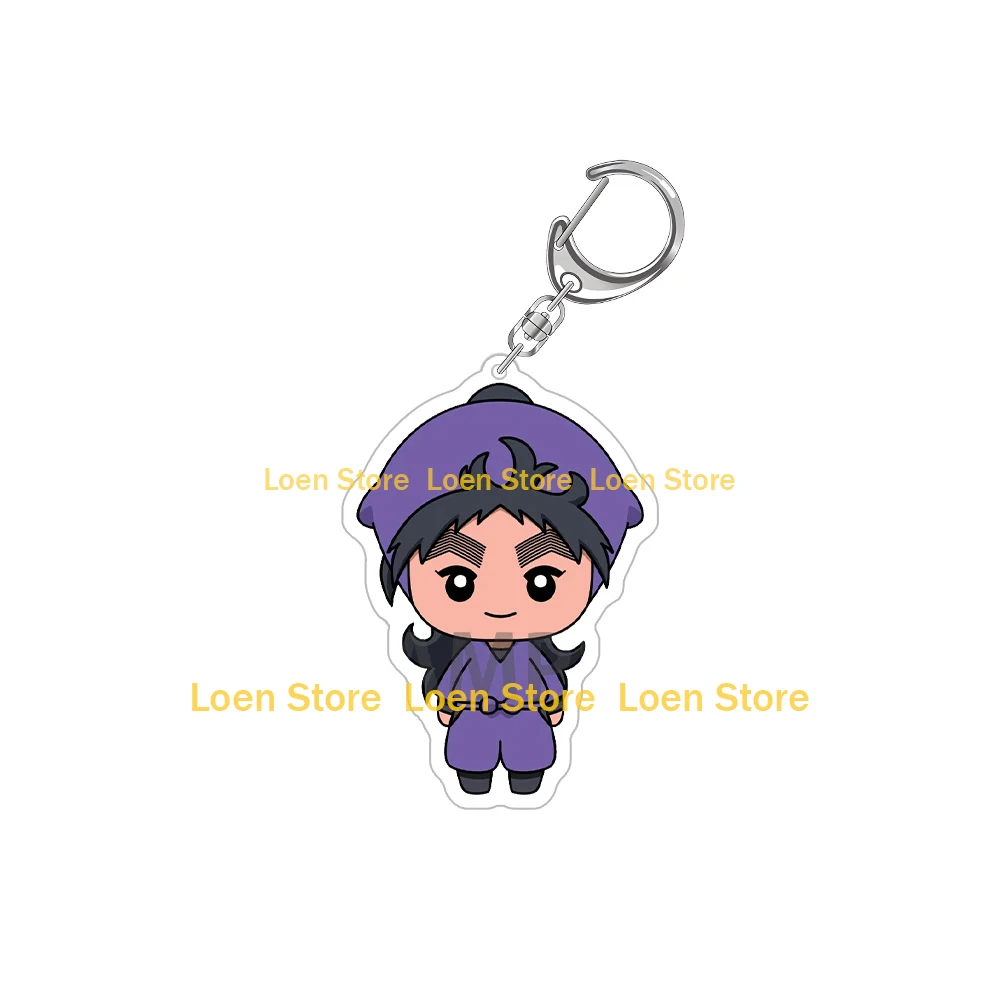 Nintama Rantarou Mascot Kirimaru Shinbei Kuroki Nanatsumatsu Tobe-sensei Doi-sensei Chibi Anime Acrylic keychain Bag pendant Toy