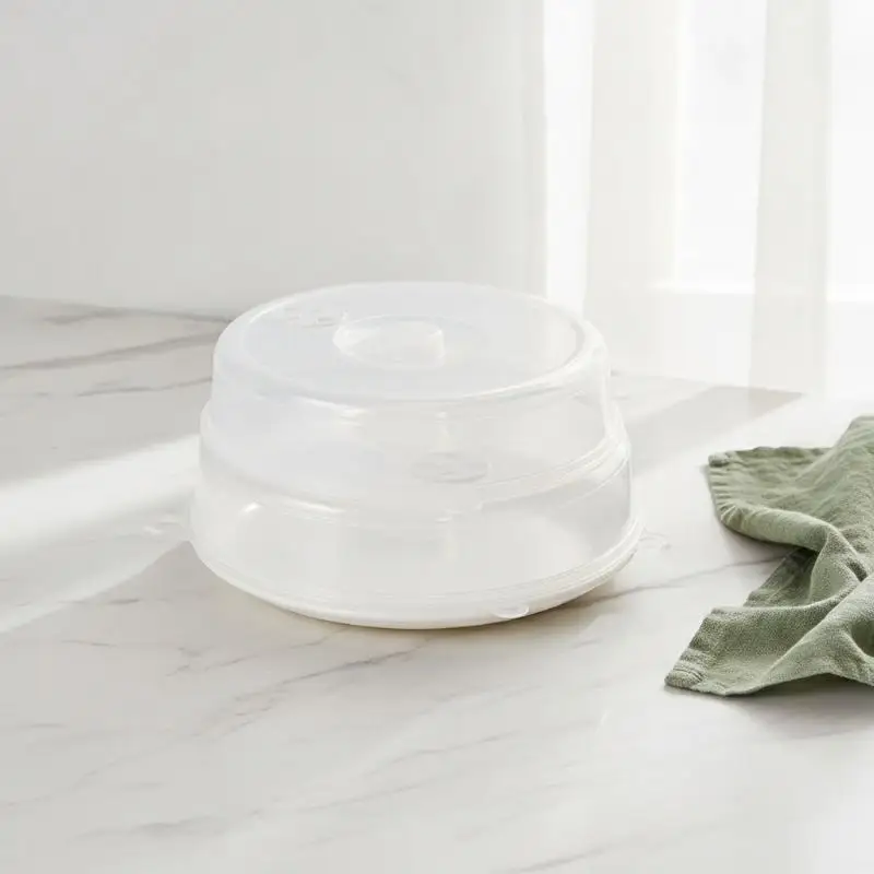 1/2Pcs Microwave Food Anti-Sputtering Cover Heated Sealed Covers Oven Oil Cap Food Splatter Guard Covers Kitchen Tool