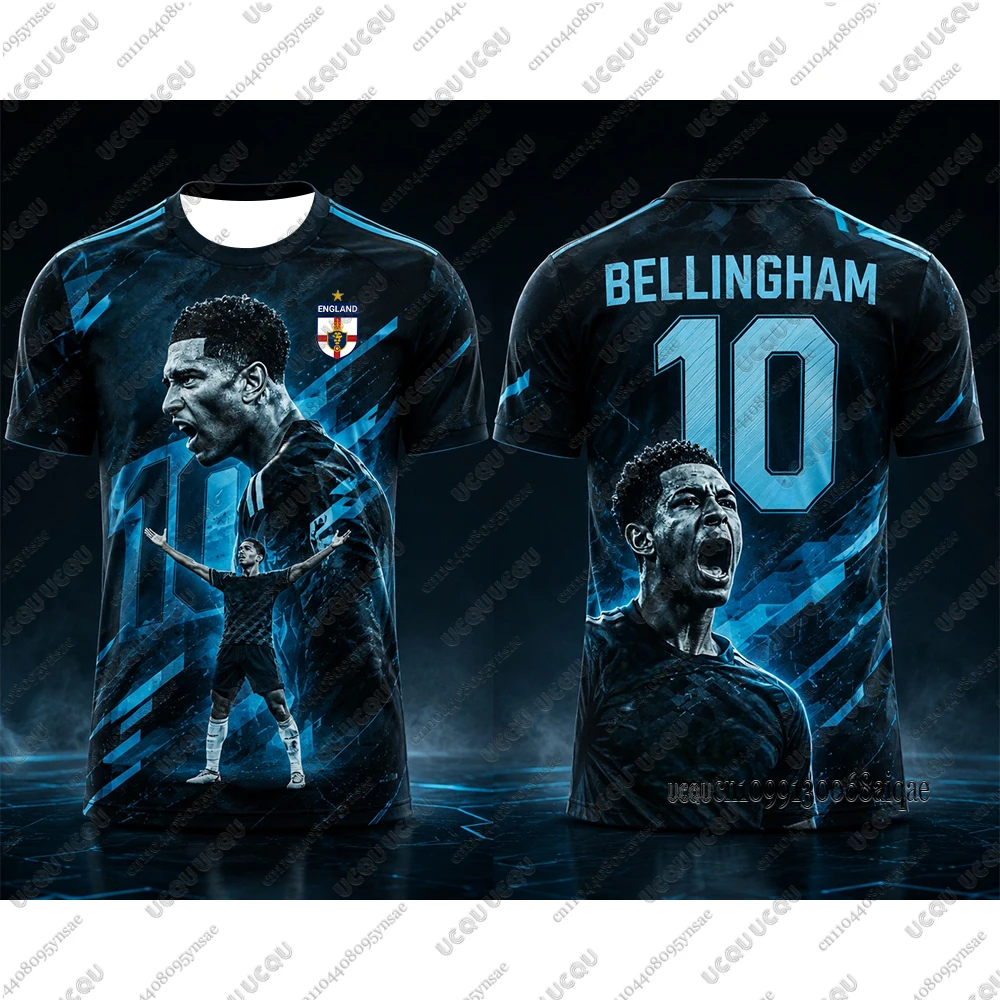 2026 Neue Nr.10 Design-Edition Fußballtrikots für Erwachsene/Kinder Bellingham Sonderedition Trikots Fan-Geschenke Eltern-Kind-Trikots – Detail 9