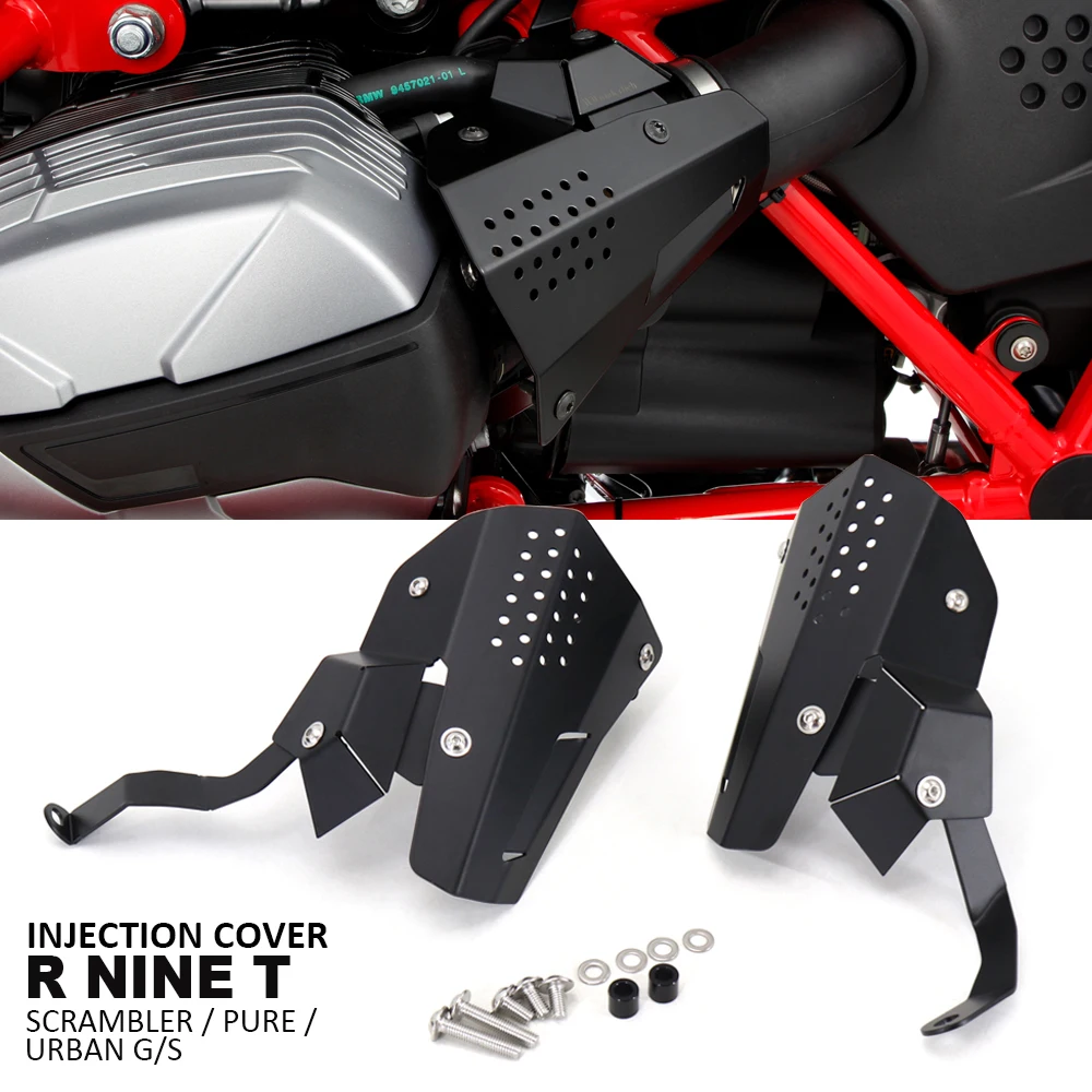 

New R NineT Injection Head Cover Injector Guard Protector Engine Cylinder Shield For BMW R NINE T Pure Scrambler Urban G/S R9T