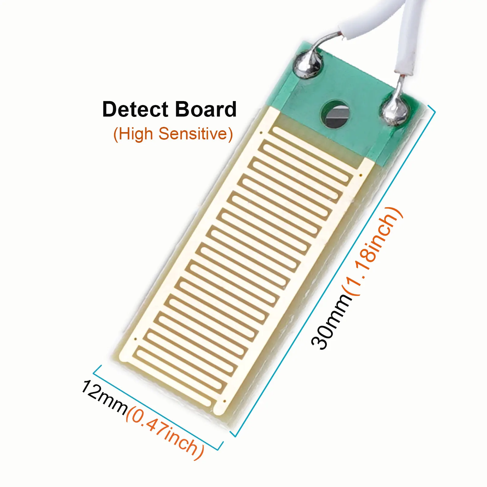 Sensor de alarme sem fio, sistema de alarme de segurança residencial para casa com detecção de vazamento de água por voz, db