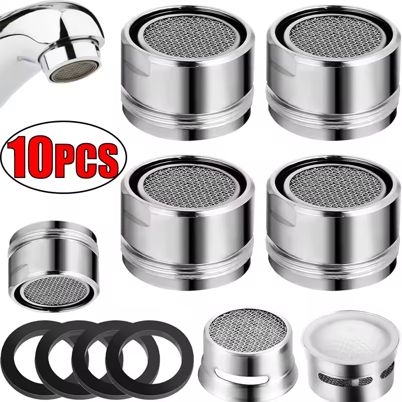 Kitchen Sink Faucet Aerator Water Saving Tap Splash-proof Filter Mesh Core Replaceable Thread Nozzle Bathroom Faucet Bubbler