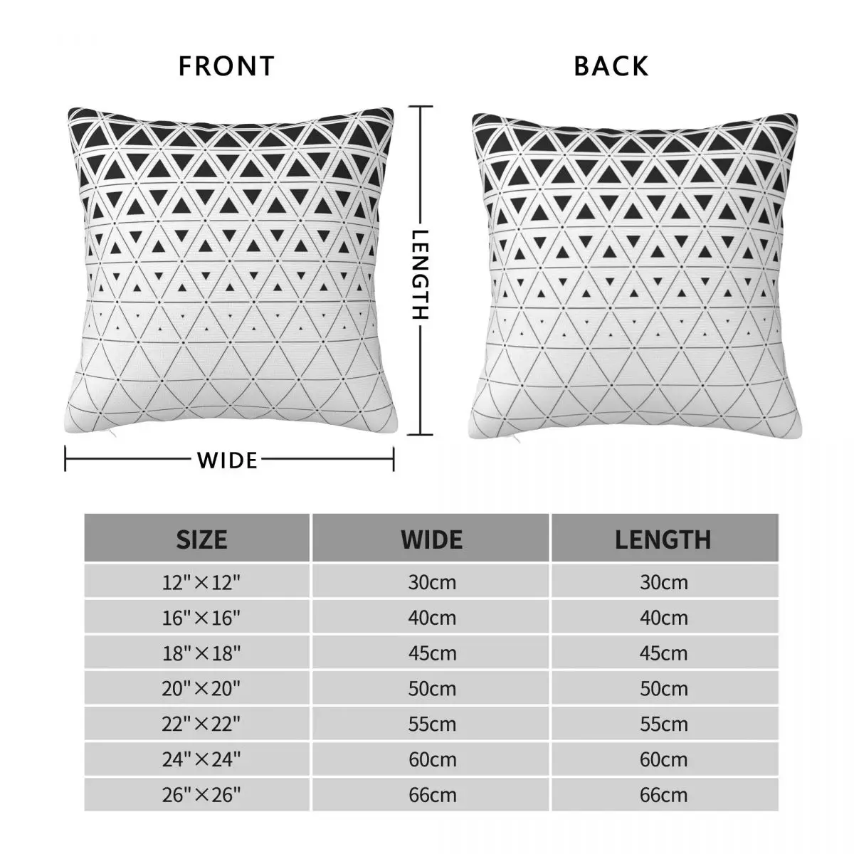 Deus Ex Cyberpunk Triangle Codes Square Pillowcase Polyester Linen Velvet Printed Zip Decorative Pillow Case Home Cushion Cover