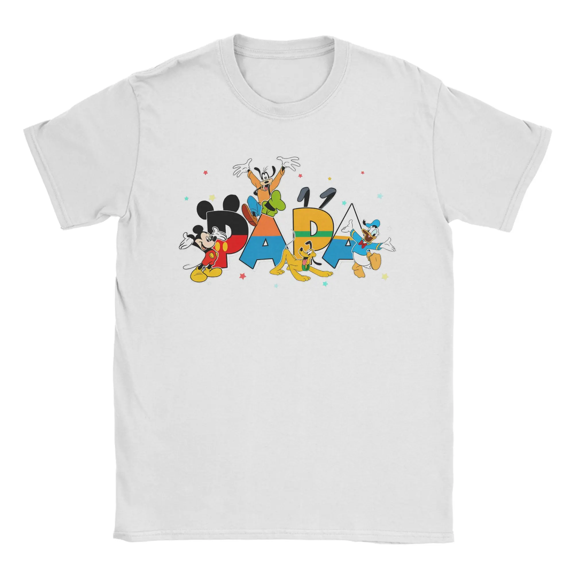 

All Seasons mickey mouse 2025 Disney Family trip Vacation Family Matching Gift T Shirt For Pure Cotton Tee Shirt Short Sleeve