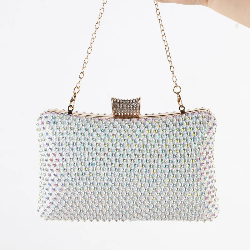 

Versatile ladies' clutch, underarm single - shoulder bag, chain party bag, stylish evening bag