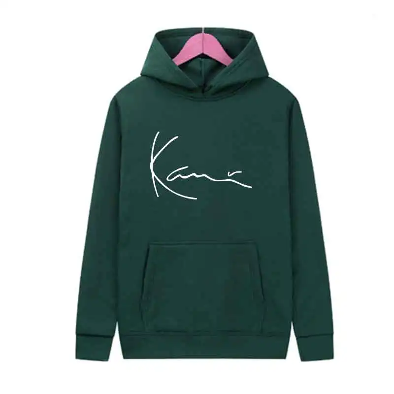 Männer Blau Weiß Mode Trends Hoodie Drucken Casual Streetwear Sport Jogging Sweatshirt Pullover Frühling Herbst Täglich Unisex Tuch – Detail 11