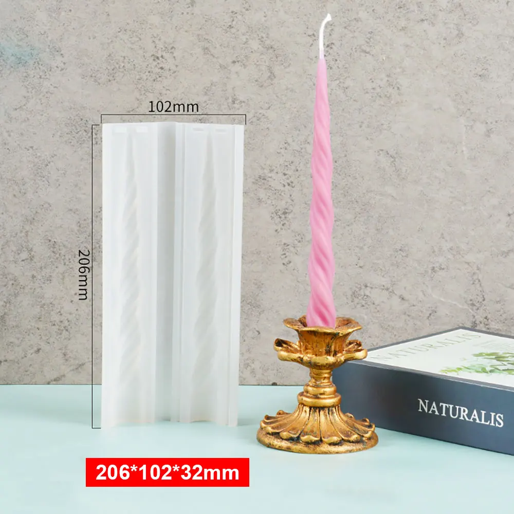 DIY Long Silicone Mold for Candle Making