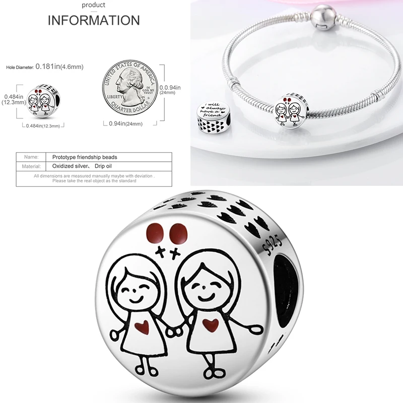 2026 Neuer 925 Sterling Silber Schleifen-Charm Herz Keltischer Knoten Perlen-Anhänger Passend für Europäische Armbänder DIY Damen Schmuck Geschenk – Detail 13