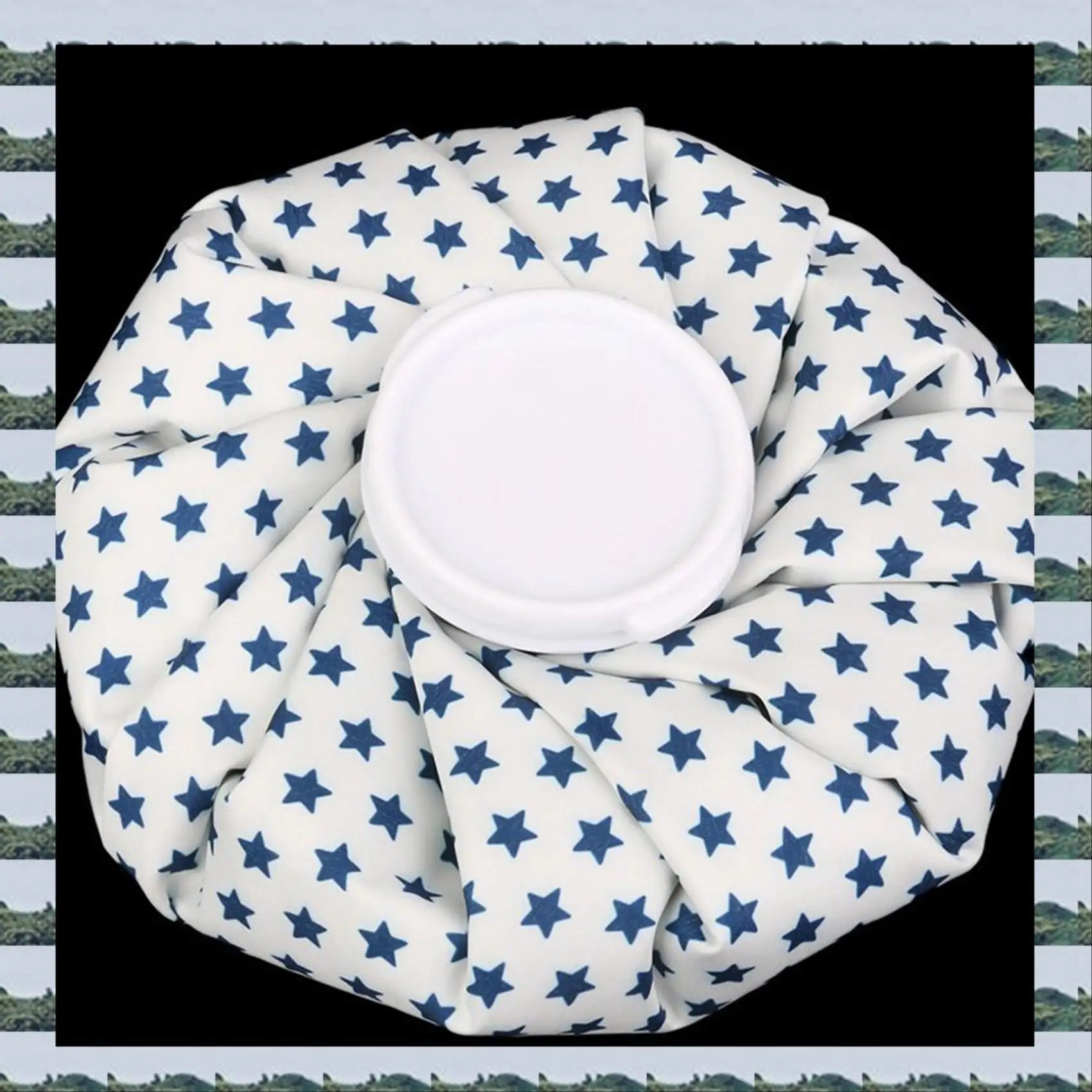 

ABQR 3X Ice Bag For Pain Relief 9Inch Pentacle, White