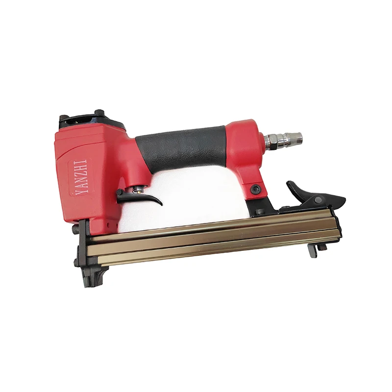 Pneumatic Staple Gun/Nail Gun Finish Nailer and Stapler 1.2x0.6mm Nail, 4-7Bar for DIY Project and Upholstery