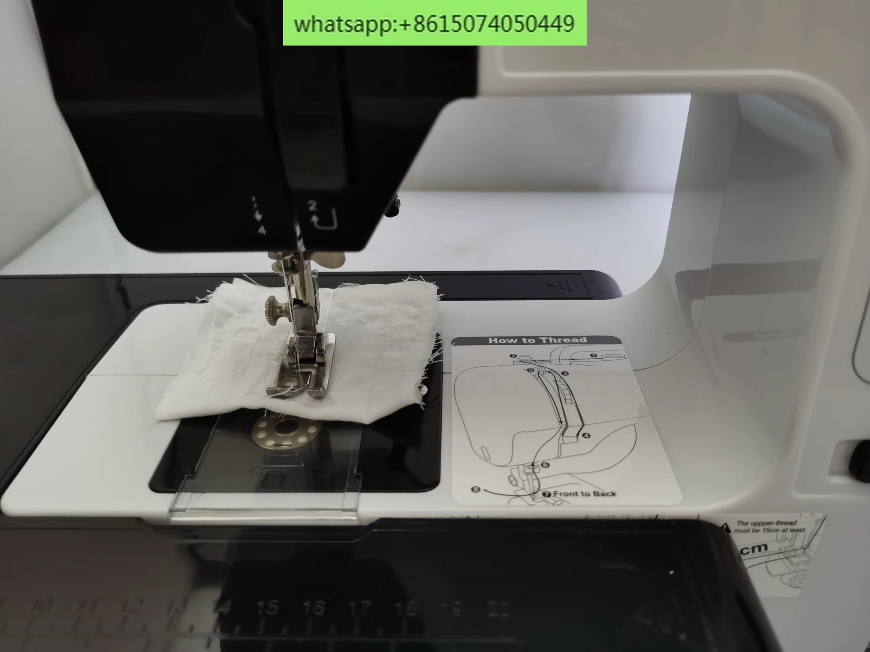 738A Small Mini Electric Household Sewing Machine,  Upgraded Multifunctional Sewing Machine with Overlock