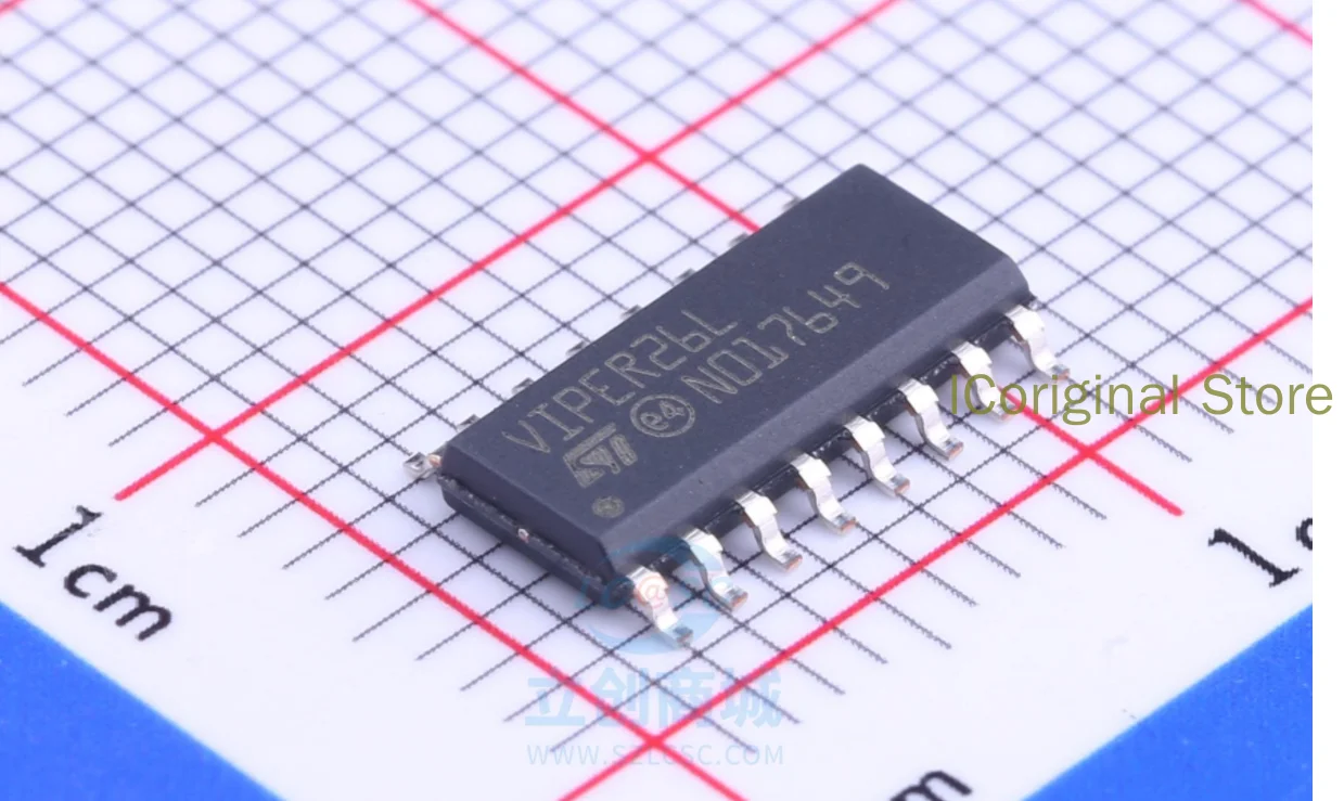 オリジナルのstのチップVIPER26LDTR VIPER26Lパッチsop-16スイッチの電源管理icチップ、新とオリジナルパッケージVIPER26
