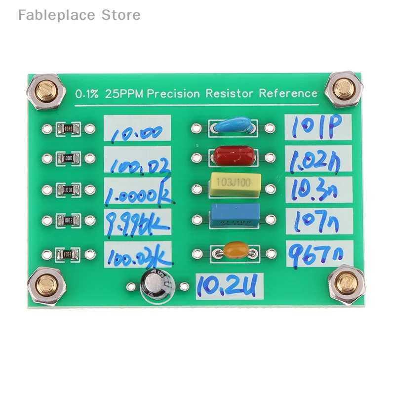

ALi/Precision Resistance Reference Board Used With AD584 LM399 To Calibrate And Calibrate Multimeters