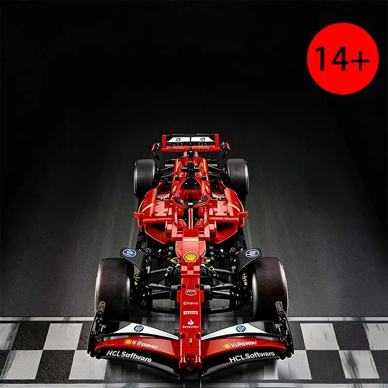 

Новый конструктор Technic: Гоночный автомобиль (1361 деталь), механическая модель, игрушка-подарок, украшение для дома для взрослых