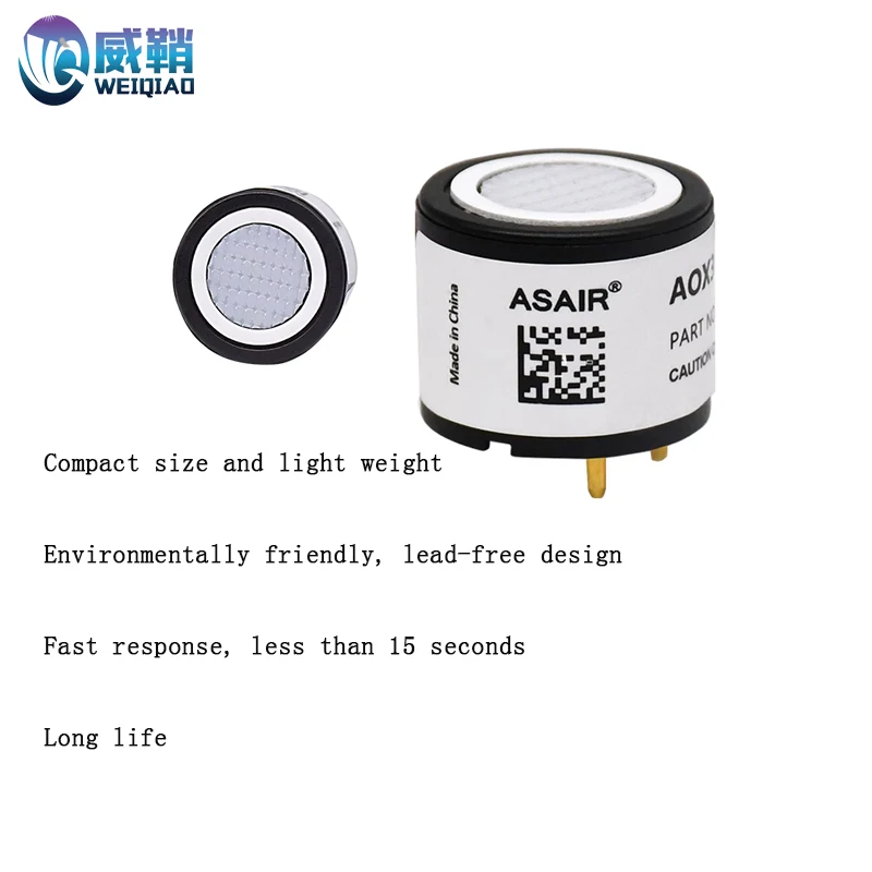 AOX3000 three-electrode lead-free oxygen sensor Industrial electrochemical oxygen battery