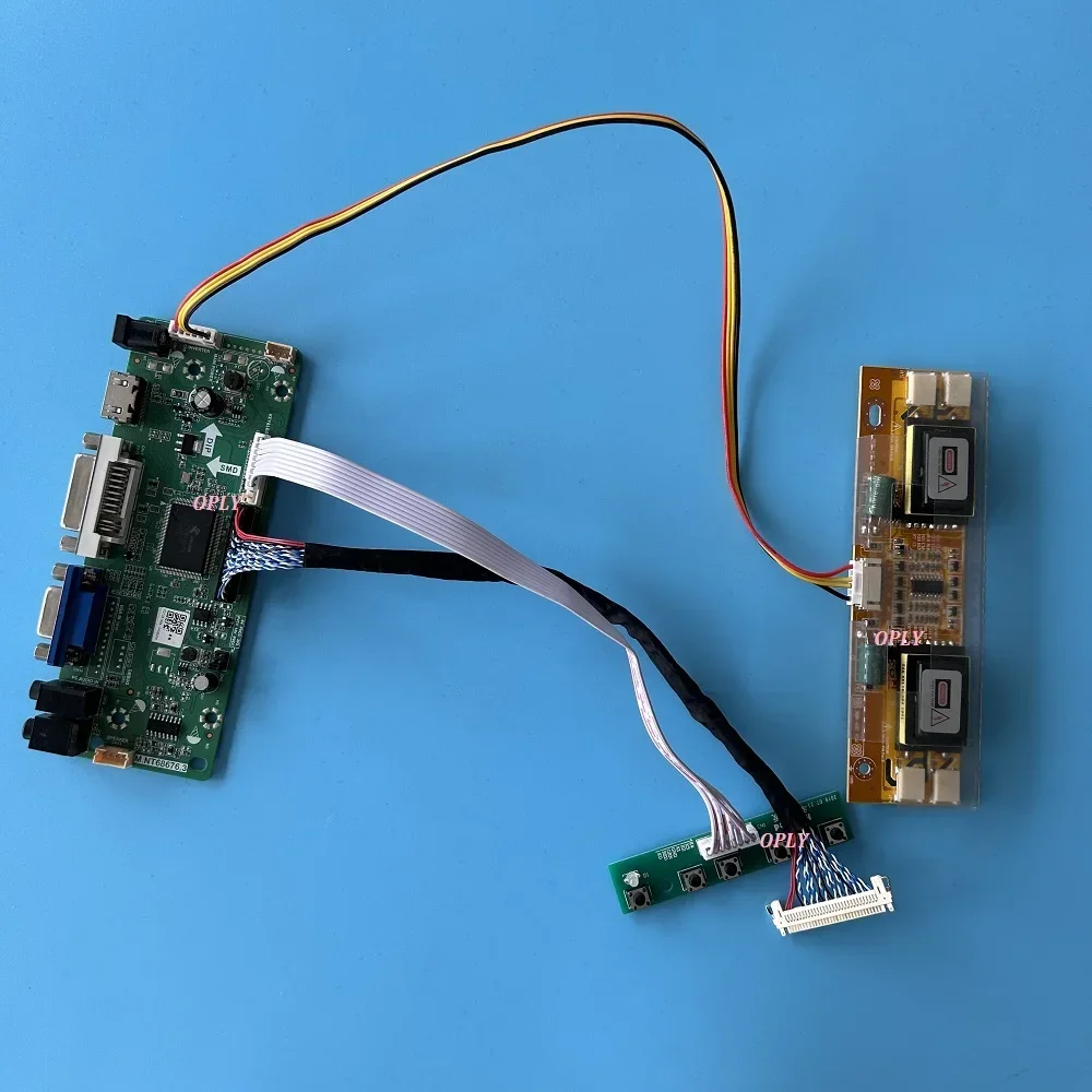 M.NT68676 controller board kit for LTA216AT01 CLAA216WA01 HDMI-compatible 4 CCFL DVI VGA LVDS 1366×768 21.6