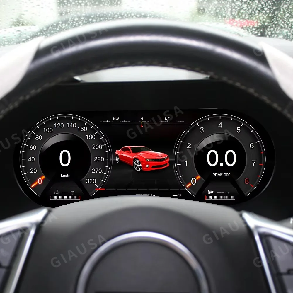 

Для Chevrolet Camaro 2015 2016 2017 2018-2023 спидометр автомобильный ЖК-дисплей цифровой кластер виртуальный кабинет приборная панель приборная панель