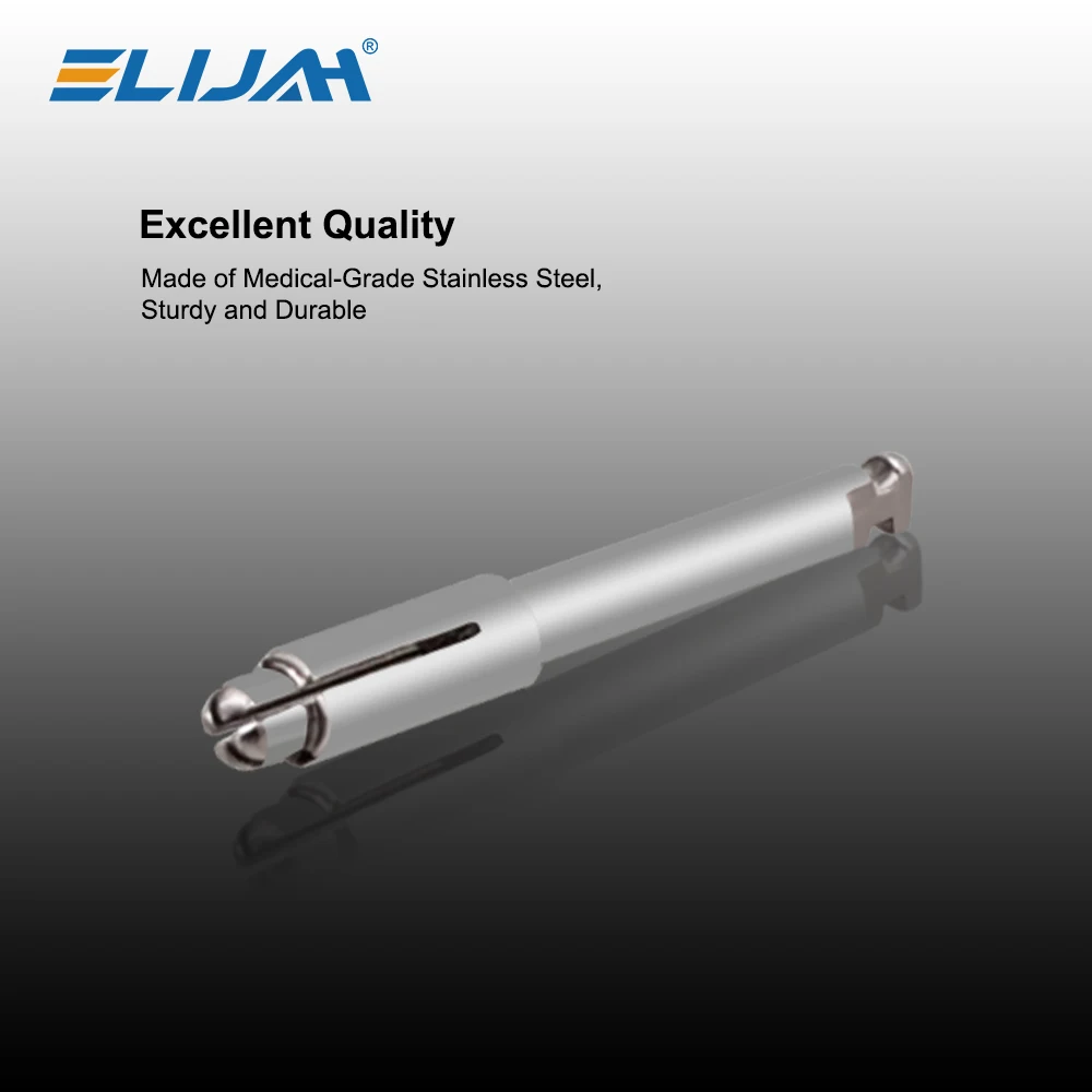 ELIJAH Dental RA Milling Cross Slot Mandrel Stainless Steel Dental Disc Fit RA Shank Suitable For Polishing Discs Dental Tools