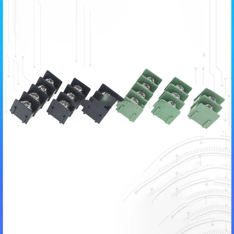 KF7620 terminal block 2P/3P/4P green/black KF 7.62MM grid type, splittable, 300V 20A