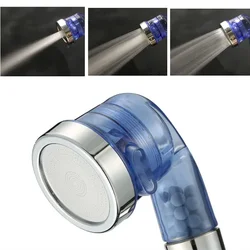 Handheld shower head high pressure ABS Anion Bathroom filter for hard water Barber shop Saving Water Shower SPA Nozzle sprayer