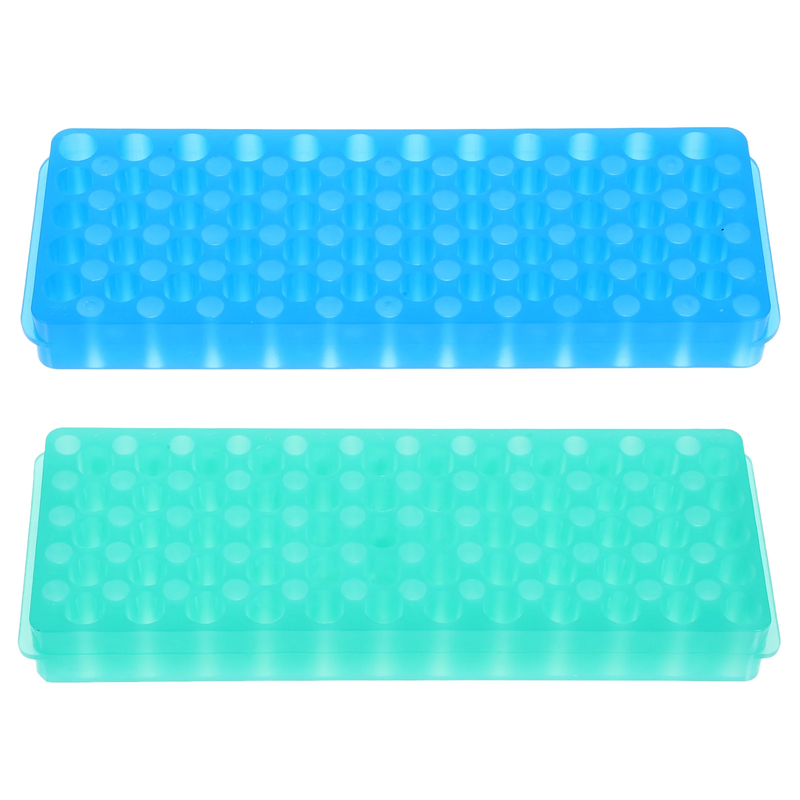 

2 Pcs Test Tube Rack Plastic Holder Automatic Fixed Holders Lab Abs Sampling Storage