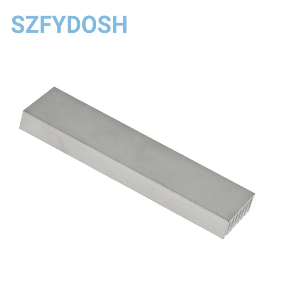 Heatsink Radiator Cooler Radiator 100×25×10MM High Quality Aluminum Heat Sink Fins Fast Thermal Conductivity Thermal Bar