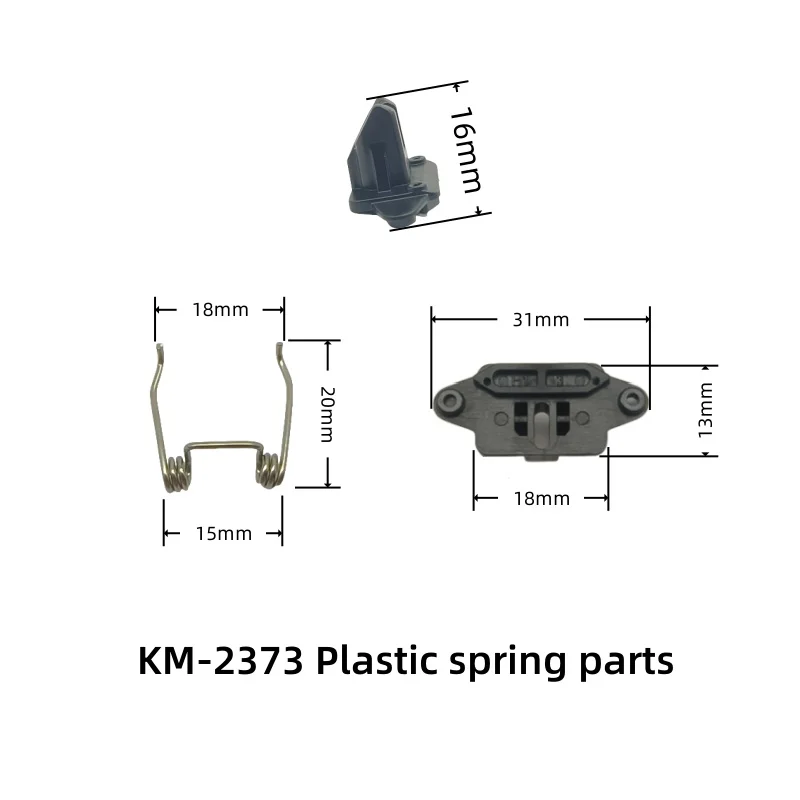 Kemei KM-2373 Professional Hair Clipper Accessories, Replacement Parts, Spring & Plastic Components, Genuine Parts, Plastic Part