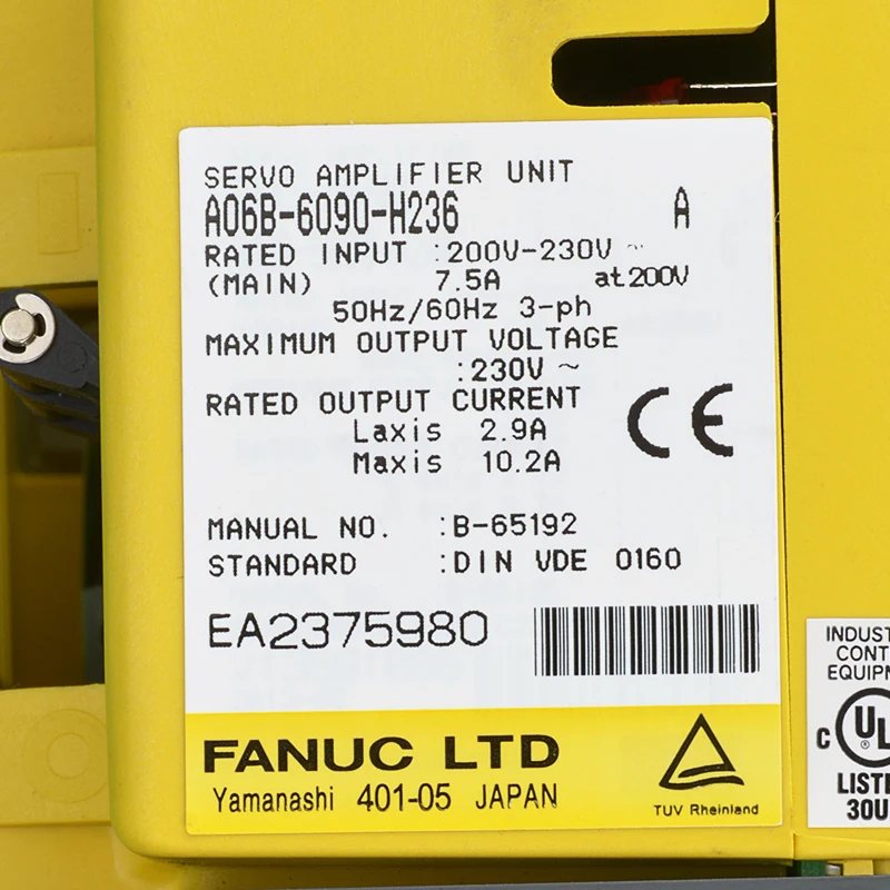 fanuc A06B-6090-H236  FANUC AMPLIFIER fanuc drive A06B-6090-H239 A06B-6090-H236 A06B-6090-H244 A06B-6090-H246 A06B-6090-H266